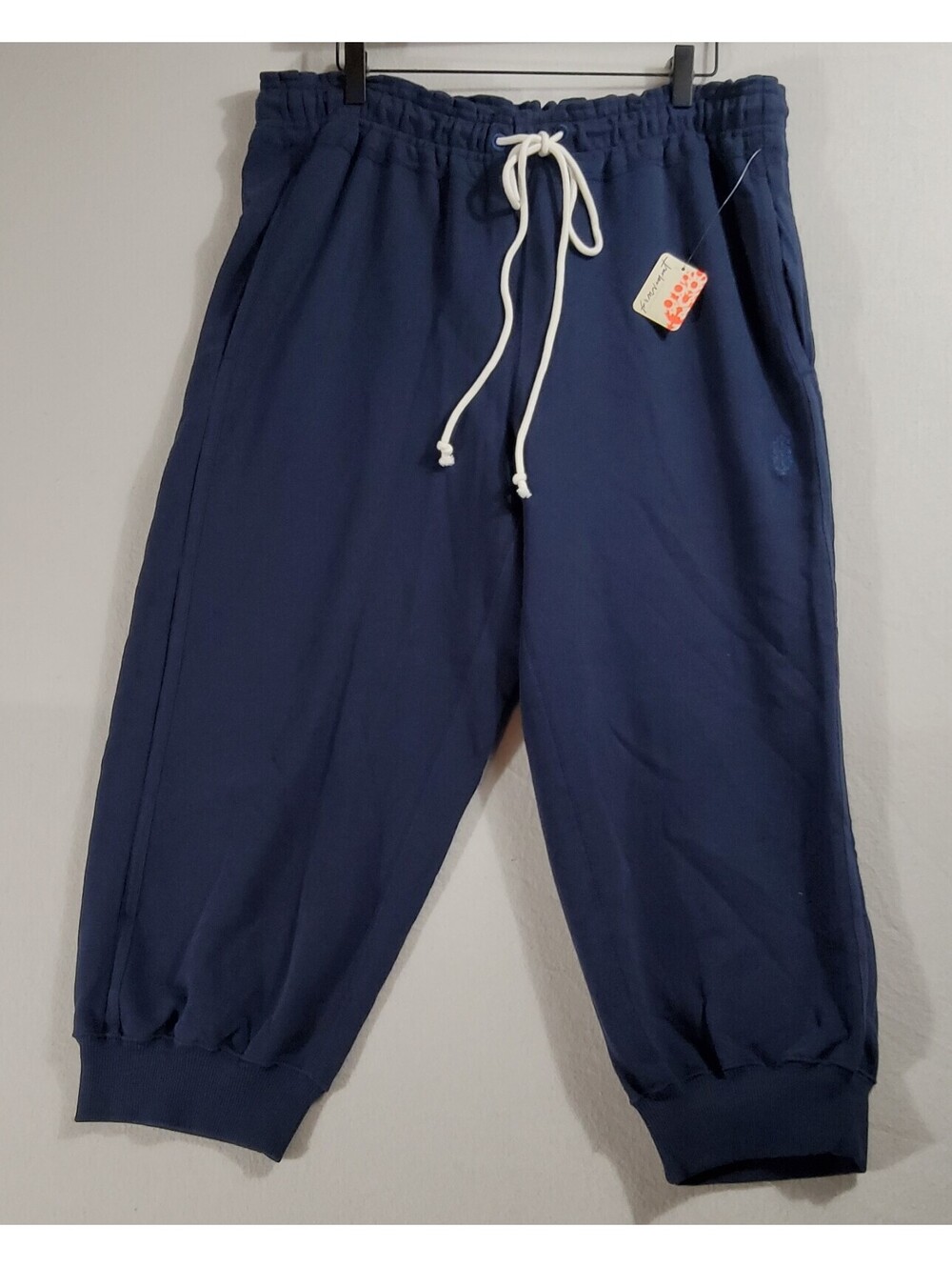 Free People FP Movement SWEATPANTS JOGGER PANTS Women's Sz XL Midnight Navy Blue